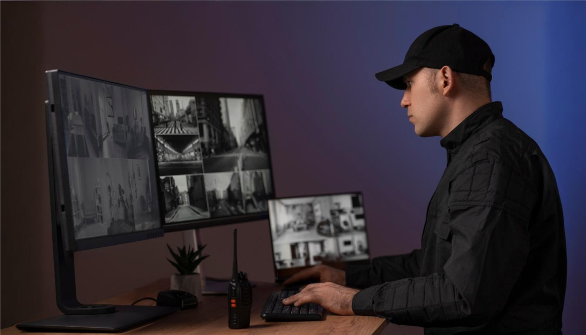 Öryggismyndavélar í leigu