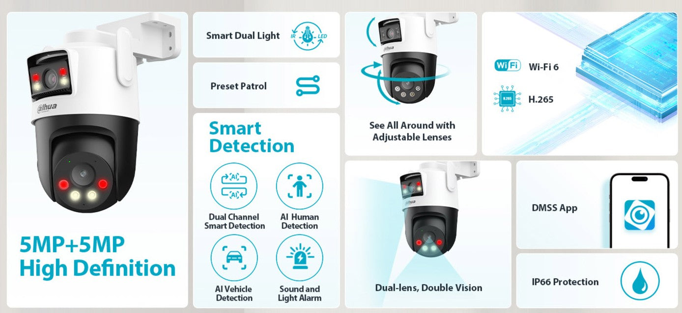 PICOO hreyfanlega útimyndavélin